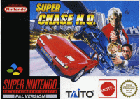 Super Chase HQ PAL Super Nintendo PAL box art